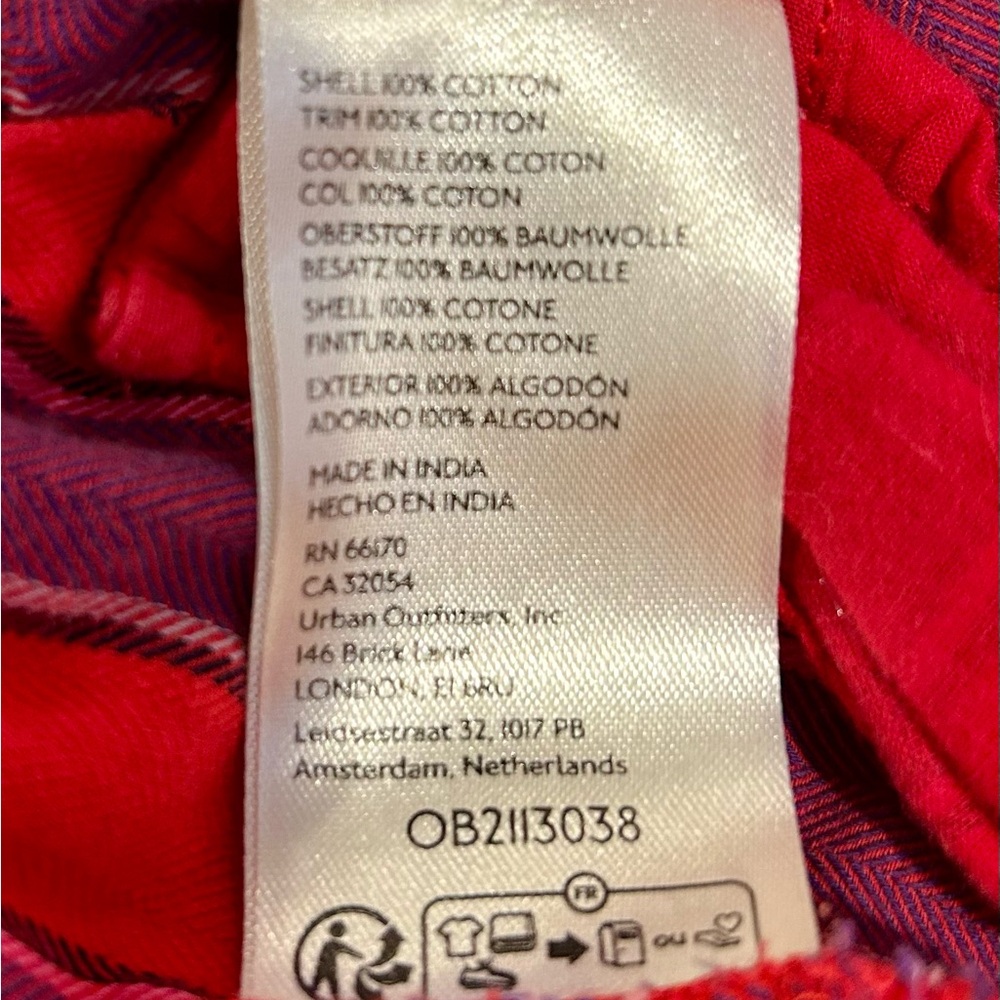 Free People Red Striped Drawstring Pants - Picture 6 of 6